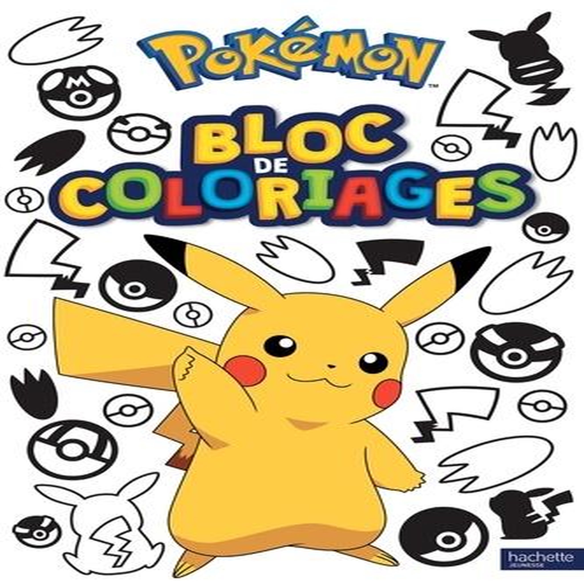 BLOC DE COLORIAGES POKEMON, Nintendo