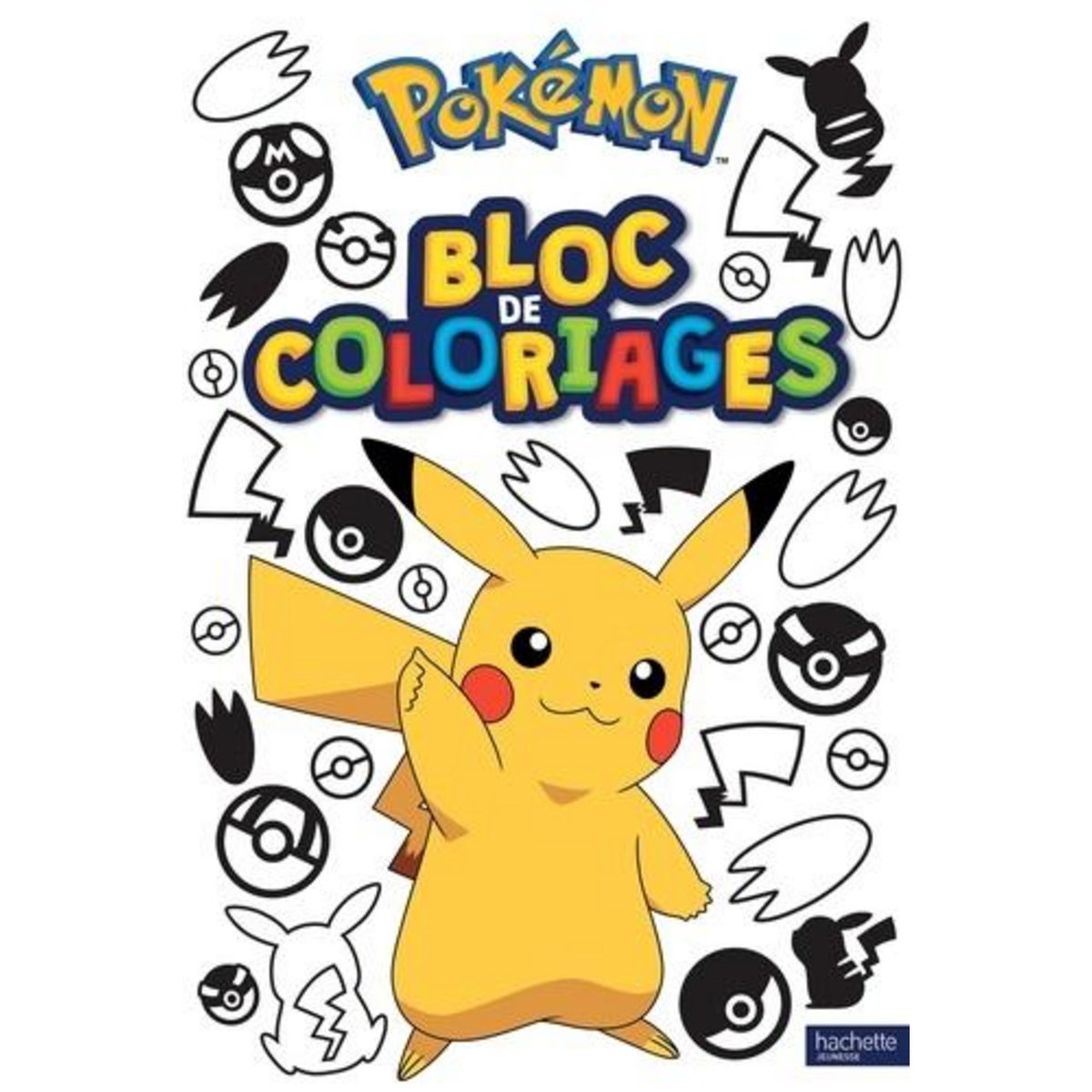 BLOC DE COLORIAGES POKEMON, Nintendo