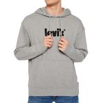 Levi's Sweat  Homme Levi's Relaxed. Coloris disponibles : Gris