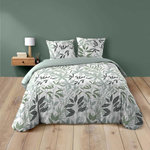 Douceur d'Intérieur Housse de couette 240x220 + 2 taies VOLTINE 100% coton