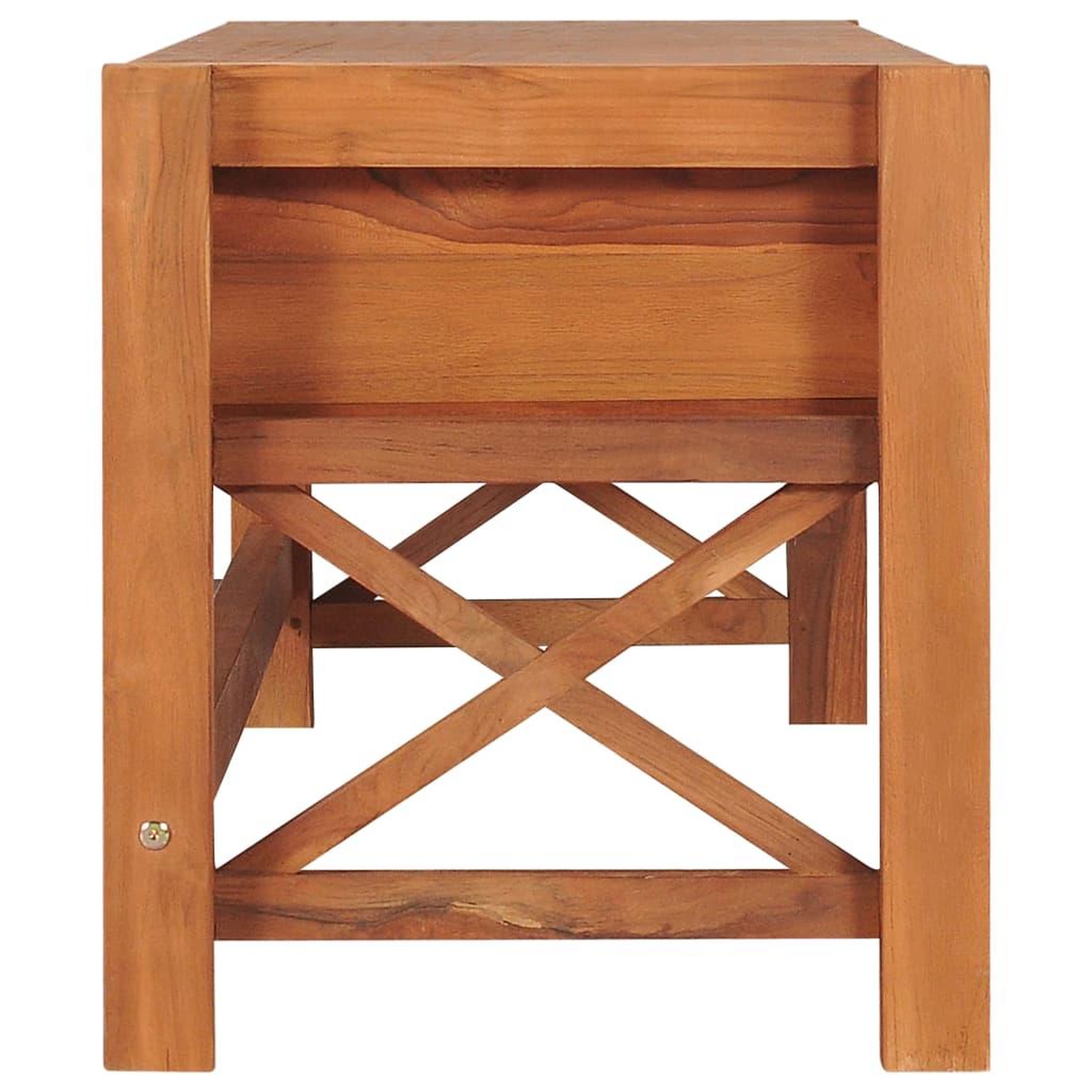 Voir la diapositive 4 : VIDAXL Meuble TV 140x40x45 cm Bois de teck