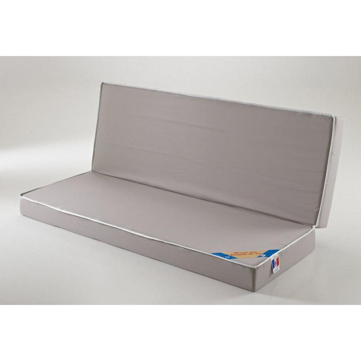 Matelas banquette Mousse Haute Résilience 28 Kg 130x190 cm CLIC CLAC
