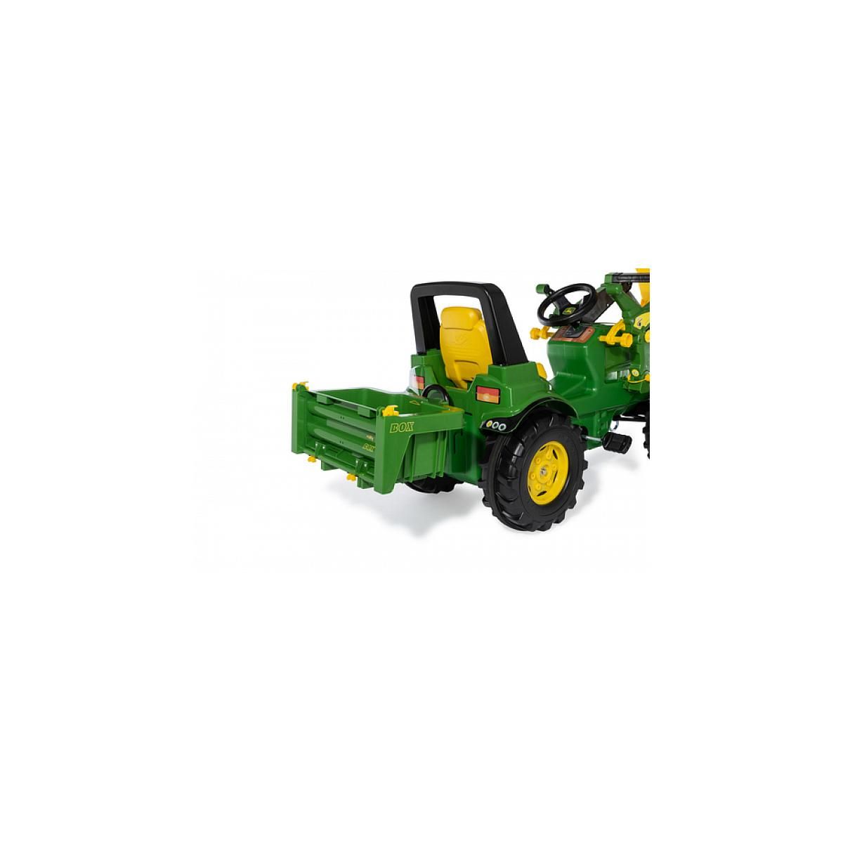ROLLY TOYS Remorque Jouet Rolly Toys Auge Amovible Verte pour Tracteur