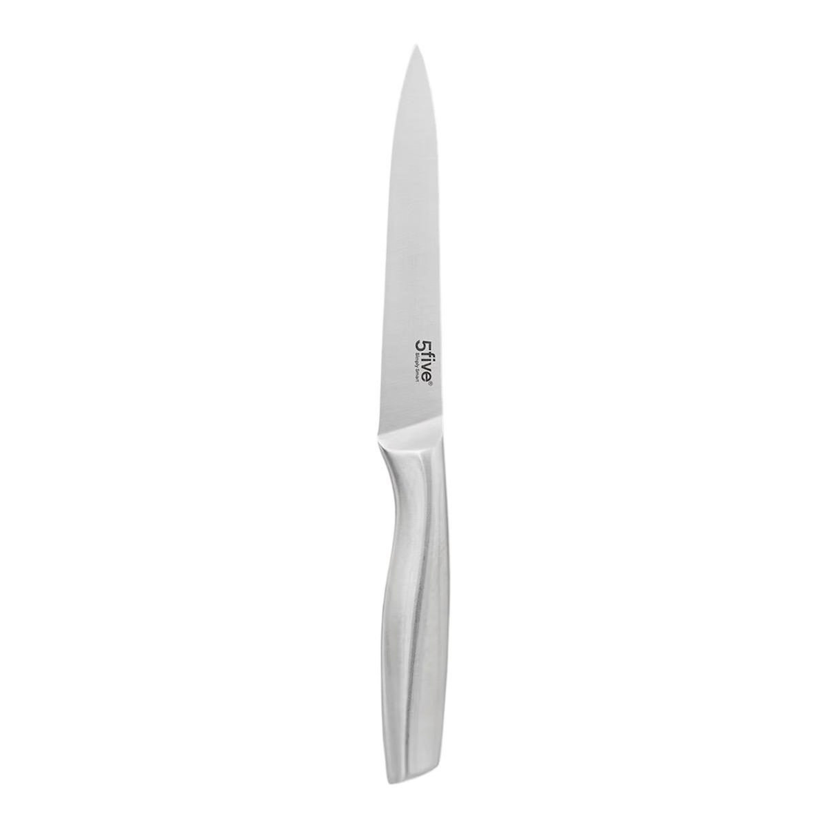 FIVE Couteau de Découpe  Inox Forgé  24cm Gris