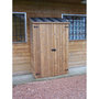 Voir la diapositive 4 : Habrita Abri de jardin mural multiusages en bois 19mm 0,83m² - traité très haute température