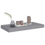 Voir la diapositive 3 : VIDAXL Etagere murale flottante gris 50x23x3,8 cm MDF