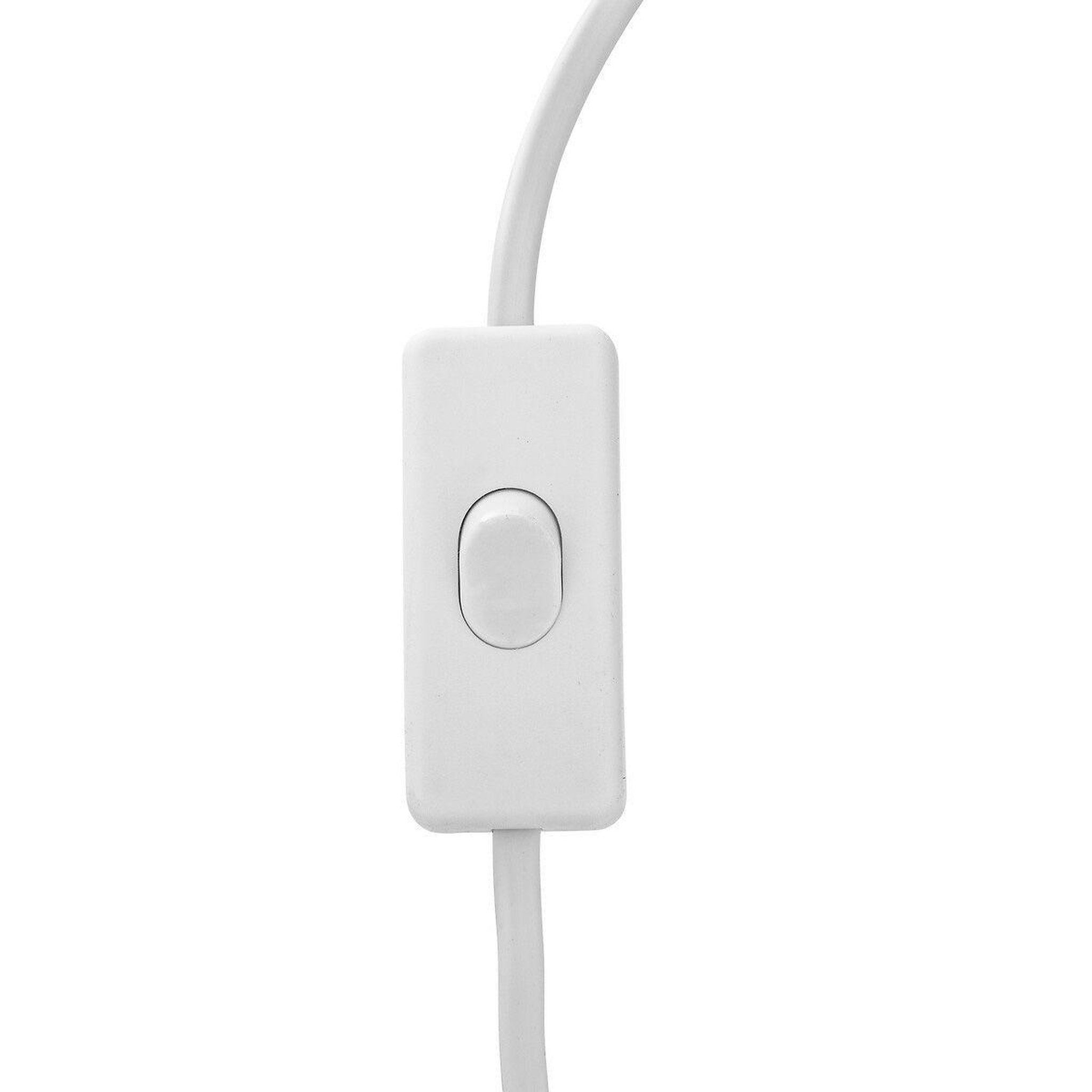 Voir la diapositive 4 : ATMOSPHERA Lampe à poser design  raia  38cm blanc