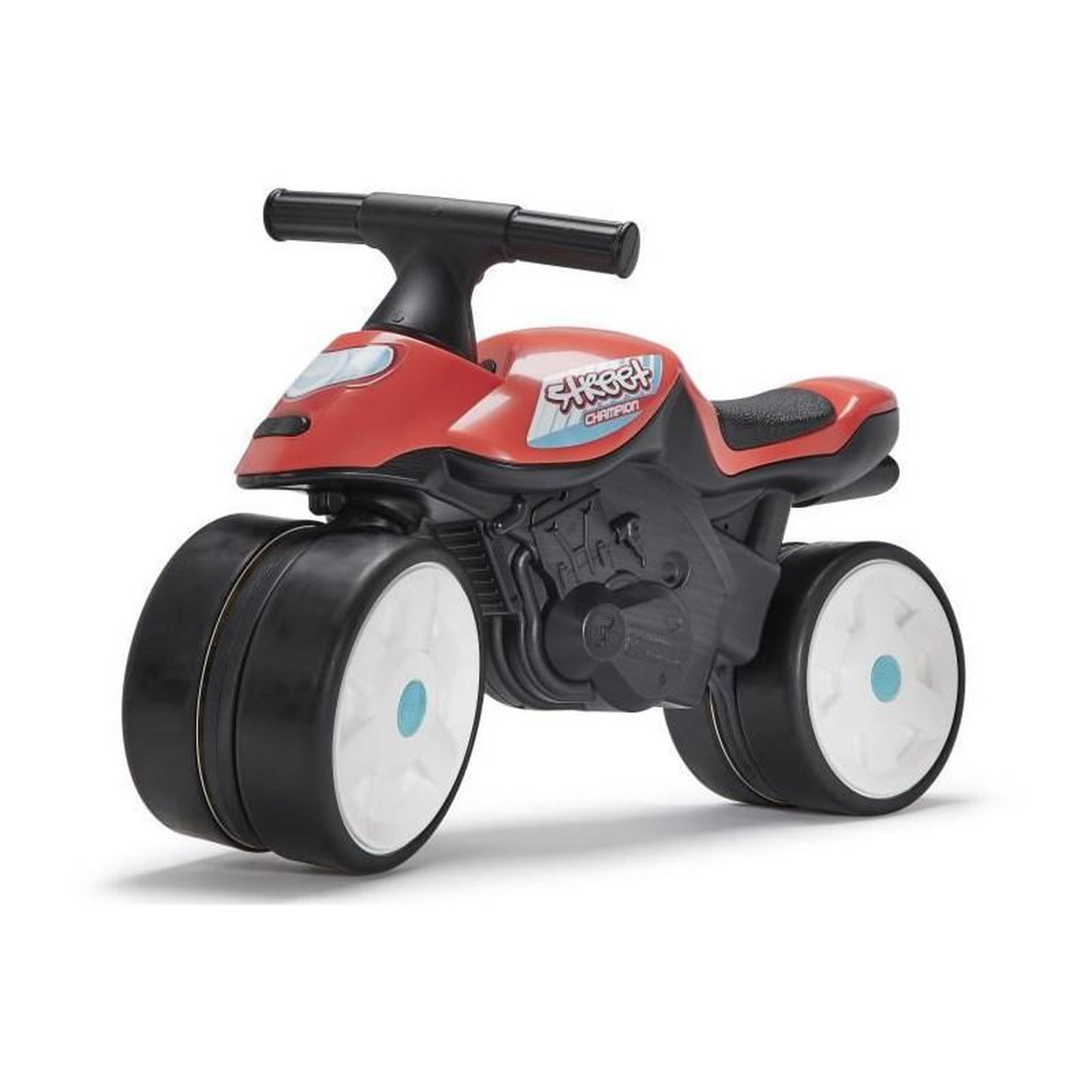 FALK Draisienne moto Falk - Street Champion - roues silencieuses - Rouge