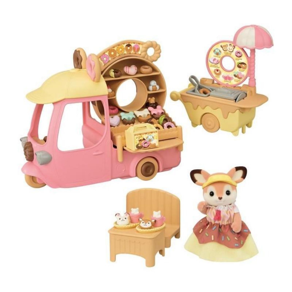 Sylvanian Families Le chariot de donuts - SYLVANIAN FAMILIES - 5808