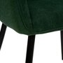 Voir la diapositive 3 : ATMOSPHERA Lot de 2 Chaises Fauteuils  Visoca  83cm Vert Cèdre
