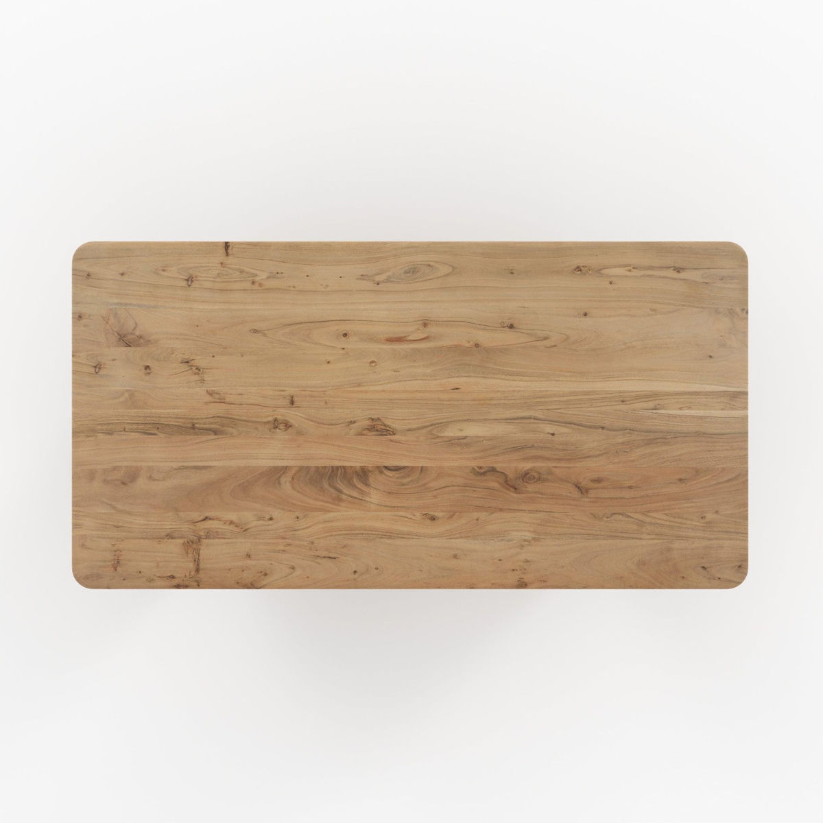MAISON PAVANE Table rectangulaire en bois d'acacia 6 personnes-Andrea
