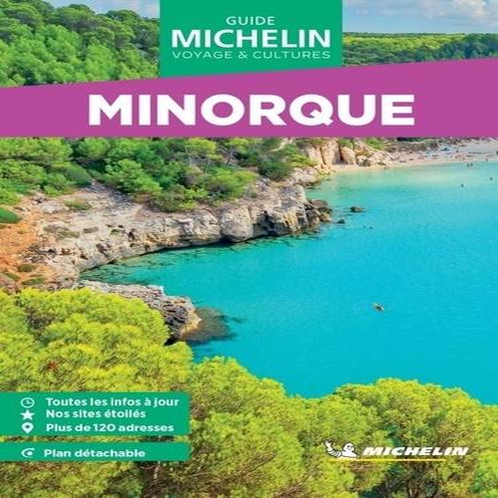 MINORQUE. EDITION 2025. AVEC 1 PLAN DETACHABLE, Michelin