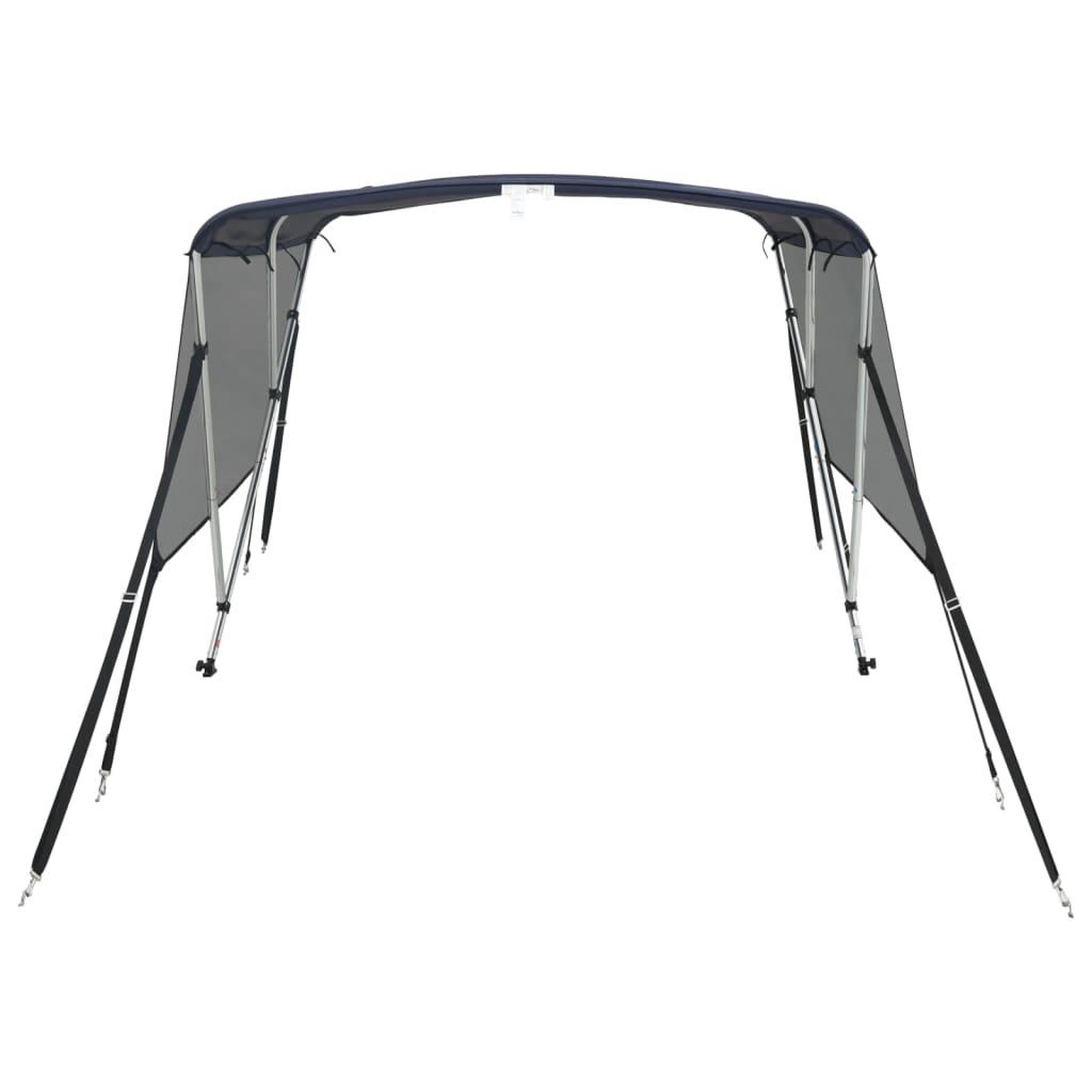 Voir la diapositive 4 : VIDAXL Toit bimini a 3 arceaux parois en maille 183x(154-167)x137 cm