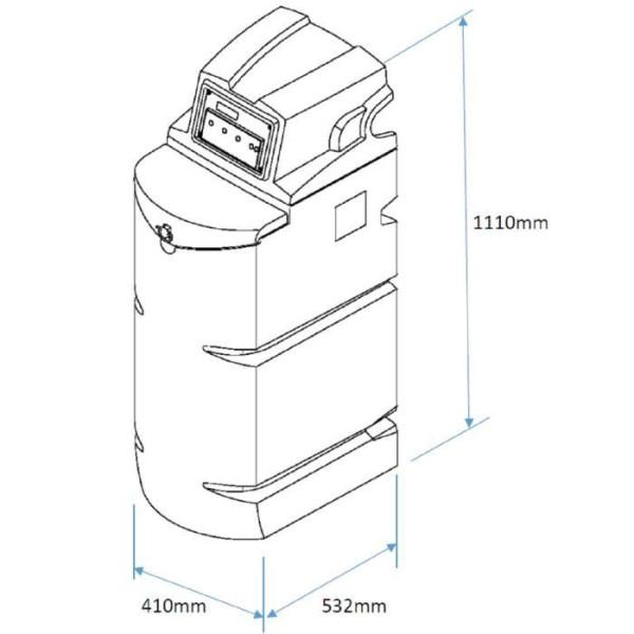 Voir la diapositive 2 : BWT Adoucisseur d'eau - cped - 22 l - filtration intégrée - protection contre calcaire, impuretés et bactéries