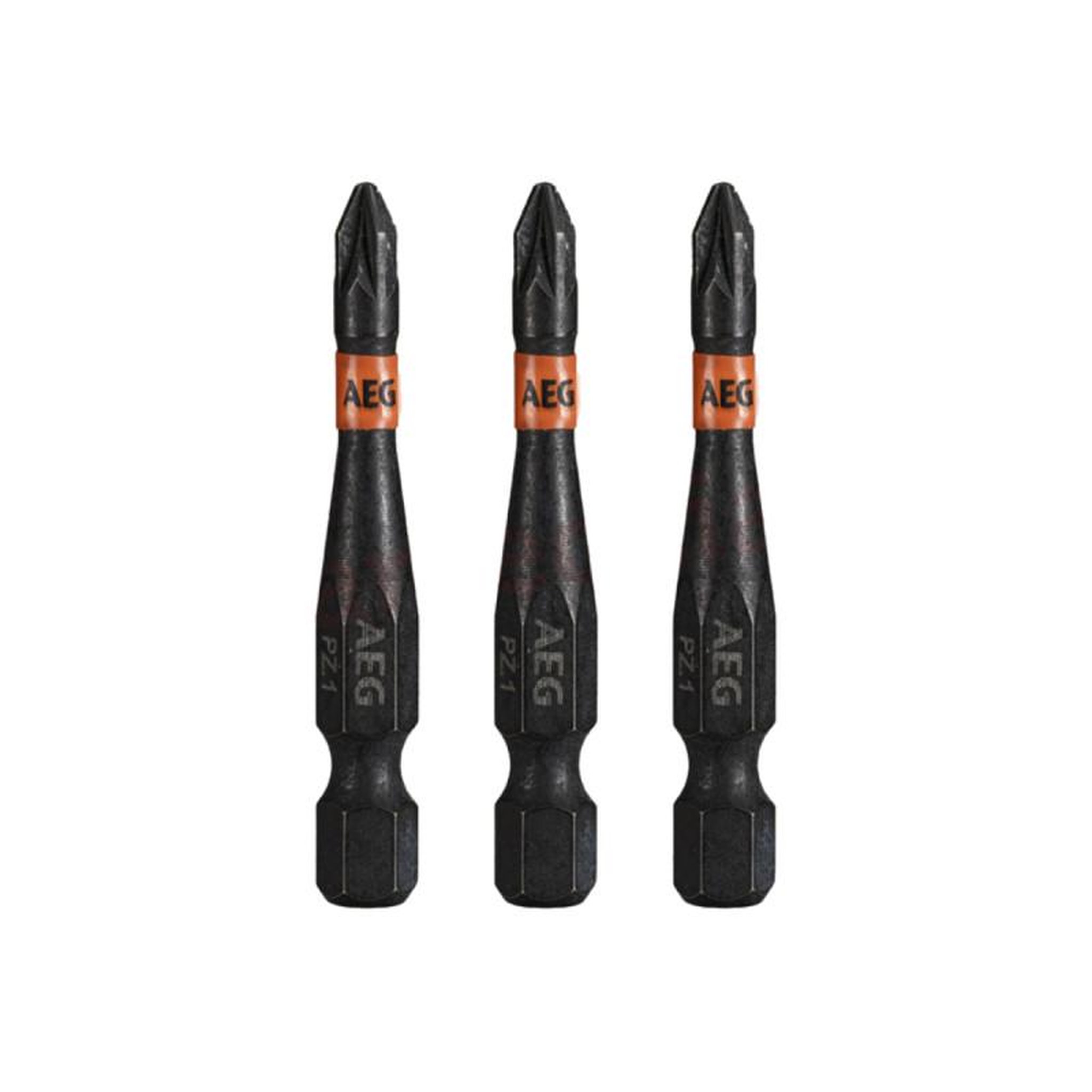 Voir la diapositive 1 : AEG Embouts de vissage balistiques améliorés AEG - 50 mm - 3 pcs - PZ1