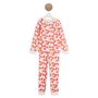 Voir la diapositive 1 : INEXTENSO Ensemble pyjama c&oelig;urs coton bio fille