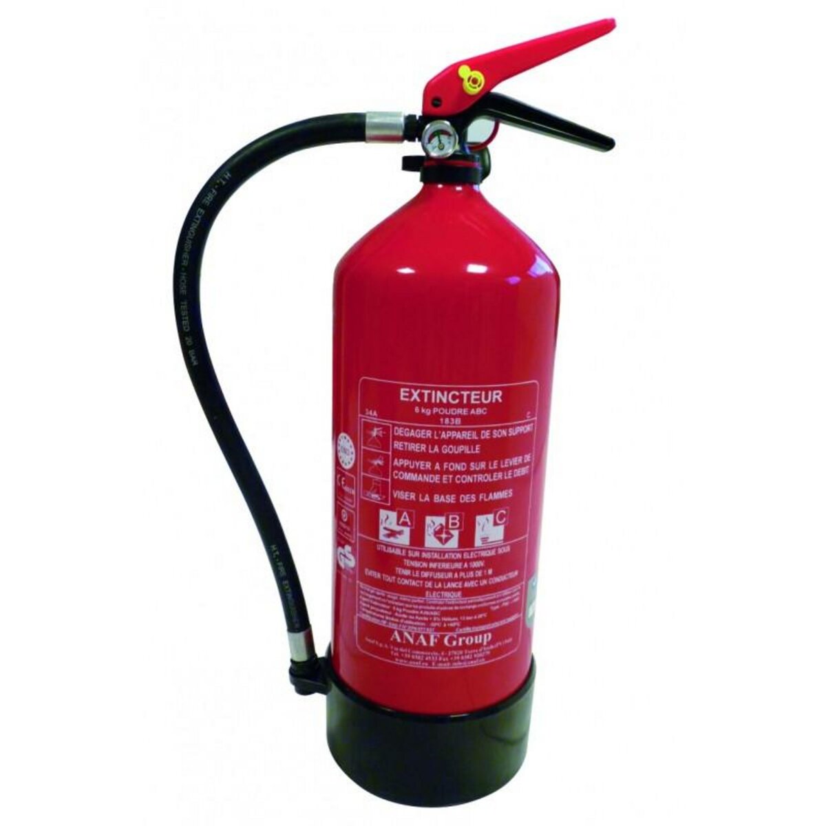 NOTRE SELECTION Extincteur à poudre ABC 2kg 16457.4