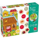 Goula Memo et loto les 3 petits cochons