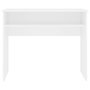 Voir la diapositive 4 : VIDAXL Bureau Blanc 90x50x74 cm Bois d'ingenierie