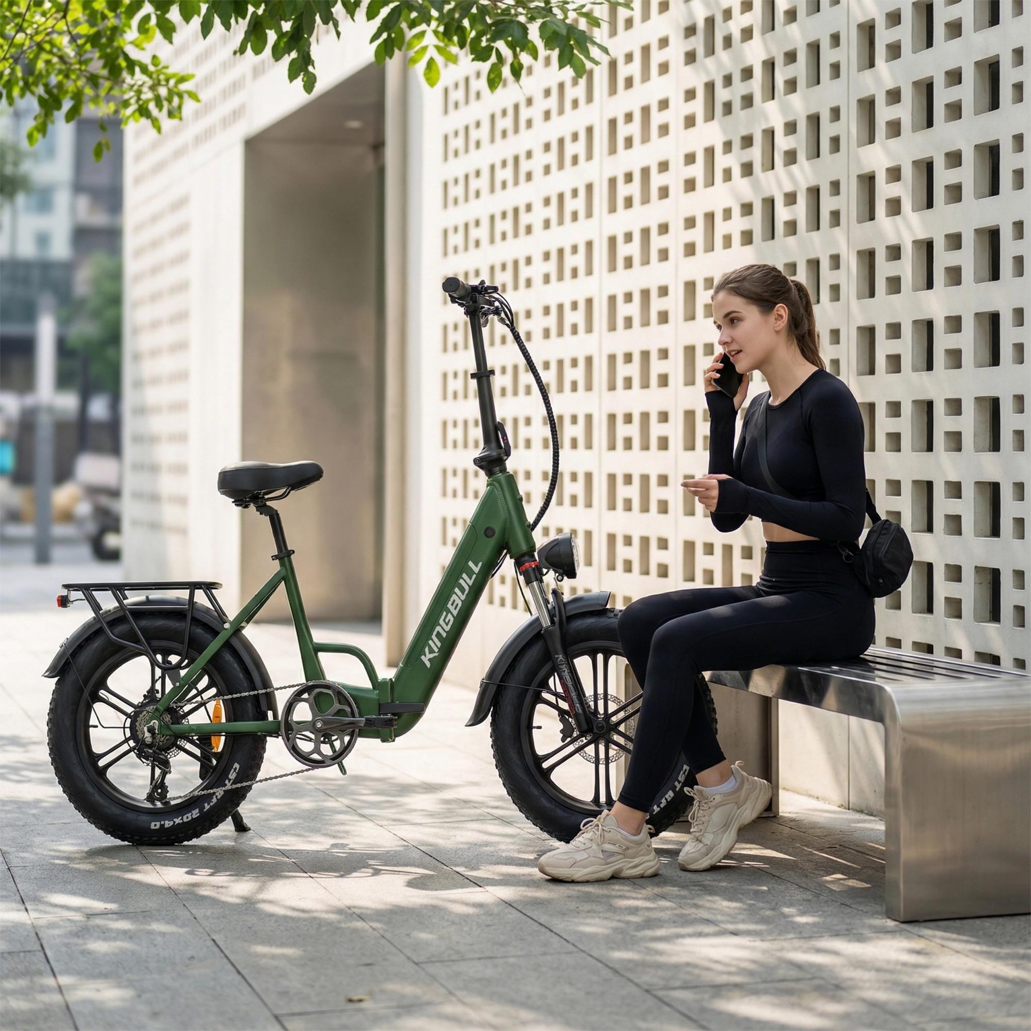 Voir la diapositive 2 : KINGBULL Vélo électrique pliant kingbull literider 2.0