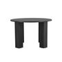 Voir la diapositive 2 : Paris Prix Table à Manger Design  Juno  120cm Noir