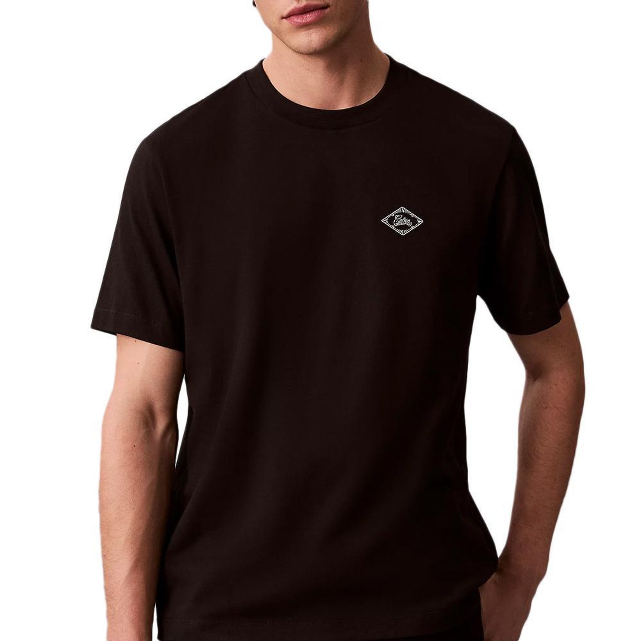 CALVIN KLEIN JEANS T-Shirt Noir Homme Calvin Klein Jeans Matchb. Coloris disponibles : Noir
