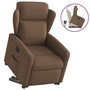 Voir la diapositive 1 : VIDAXL Fauteuil inclinable Marron Tissu