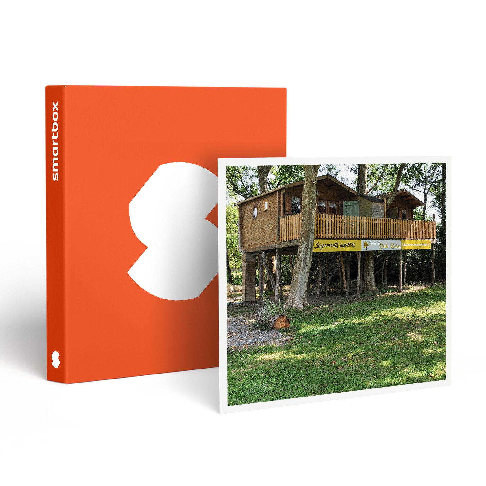 Smartbox 3 jours insolites en cabane perchée dans un arbre près de saintes - coffret cadeau séjour