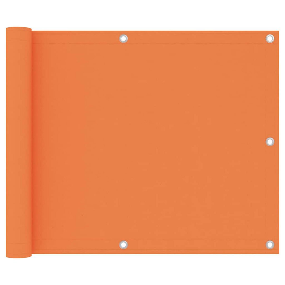 VIDAXL Ecran de balcon Orange 75x300 cm Tissu Oxford