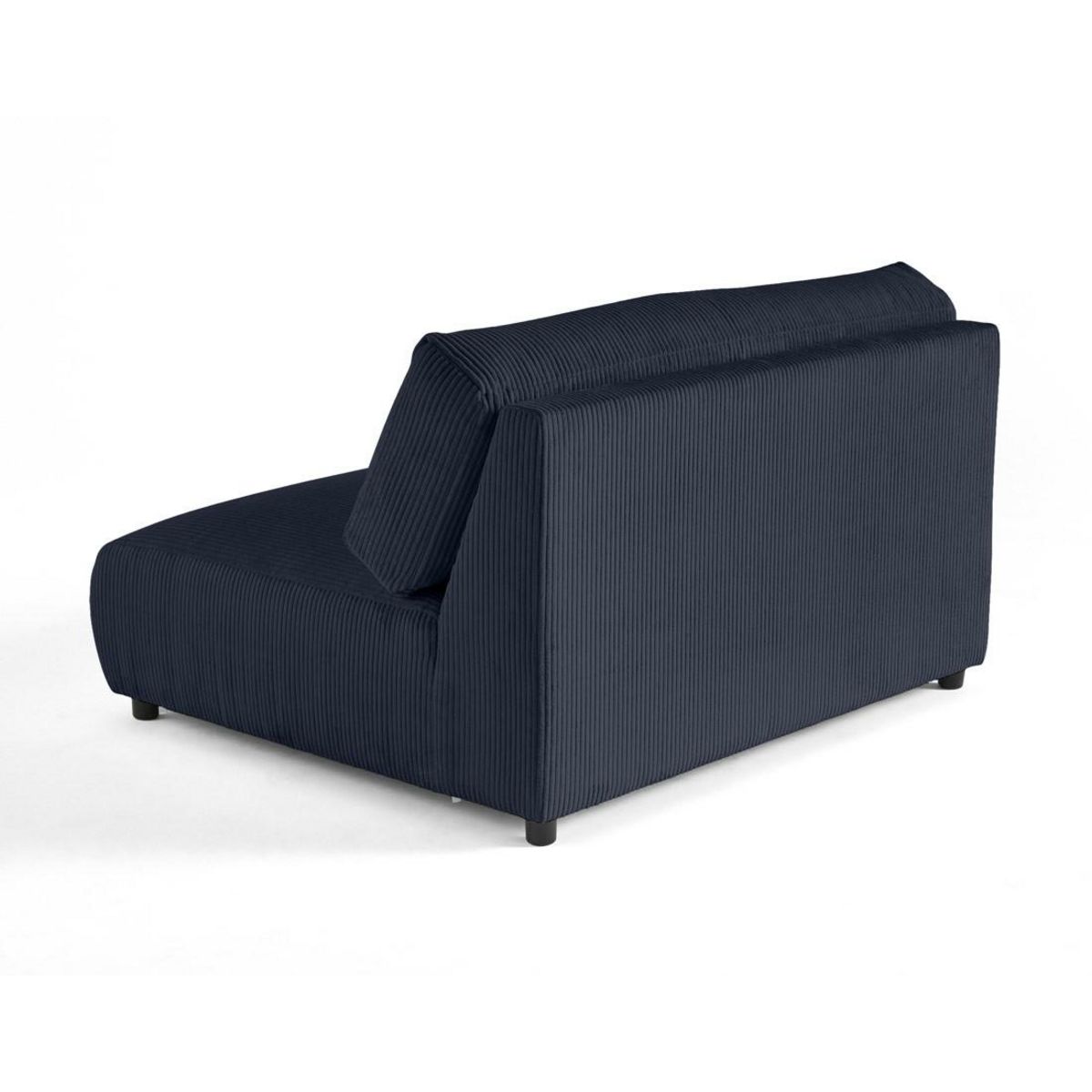 LISA DESIGN Garance - module d'assise 2 places sans accoudoirs - en velours côtelé