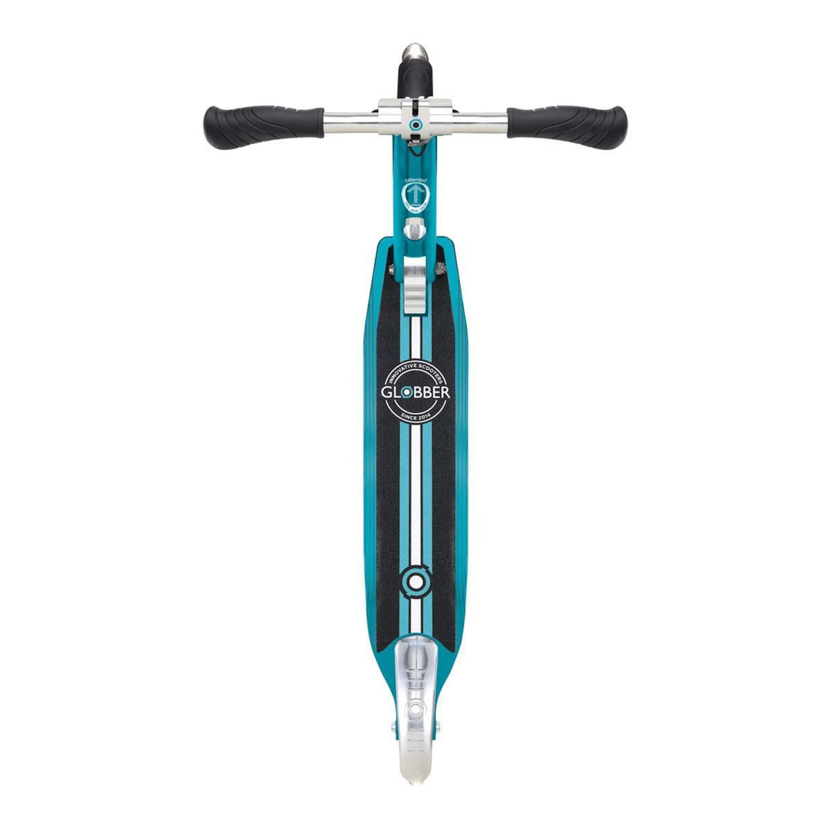 Globber Trottinette Flow Element Lights Chrome Finish Bleu