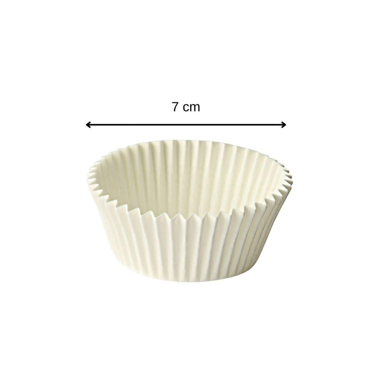 ZENKER Lot de 300 moules à muffins en papier 7 cm Zenker Smart Pastry