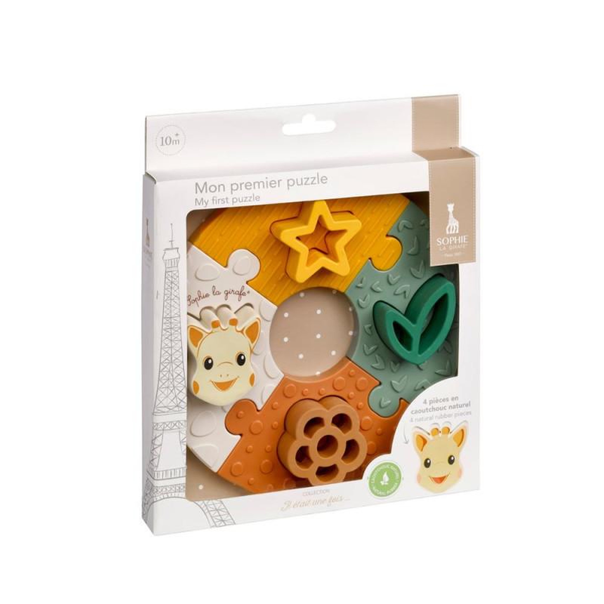 SOPHIE LA GIRAFE Mon premier puzzle Sophie la Girafe – Jeu d’éveil – Enfants dès 1 an – Puzzle éducatif – VULLI