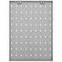 Voir la diapositive 5 : VIDAXL Panneaux a chevilles muraux 3 pcs 40x58 cm Acier
