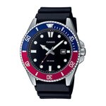 CASIO Montre - CASIO - Collection Homme - Noir - Acier - Étanchéité 20 bars