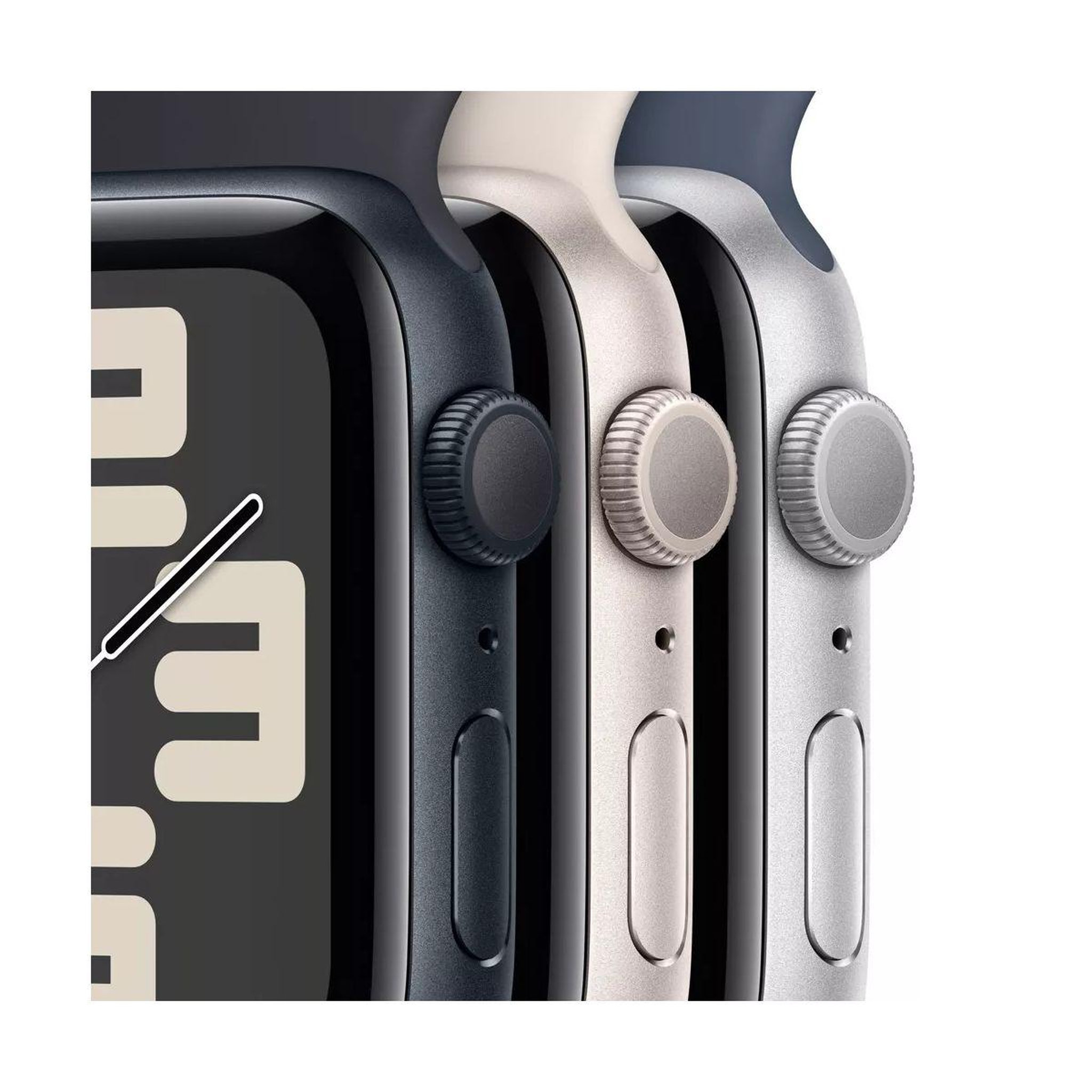 Voir la diapositive 3 : APPLE Montre connectée SE 44mm Minuit/Encre Violette Loop Cellu