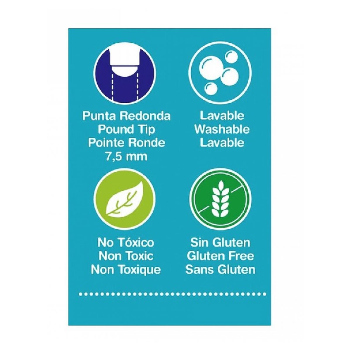 Apli Agipa marqueurs dots 8 unites apli