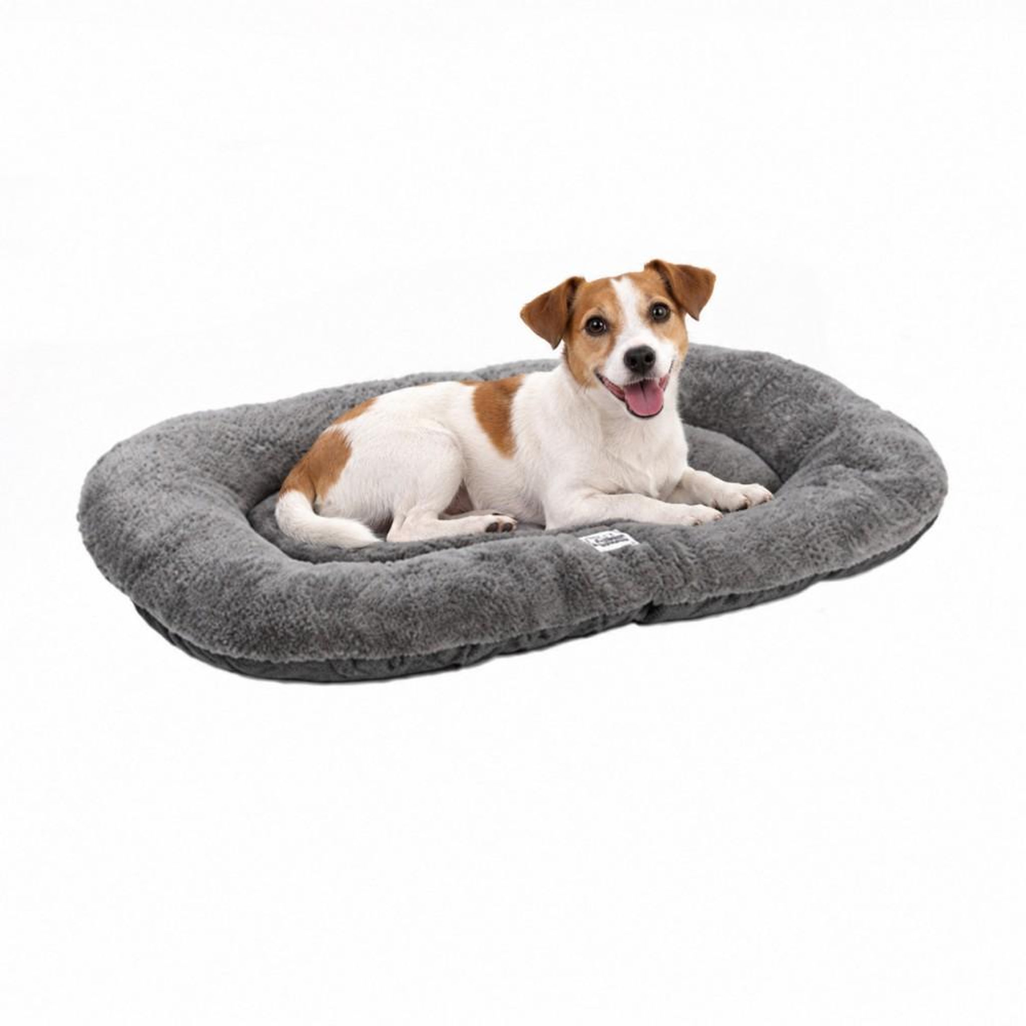 Voir la diapositive 2 : MON AMI LUKI MON AMI LUKI - Coussin ovale lines - anti-derapant pour chien