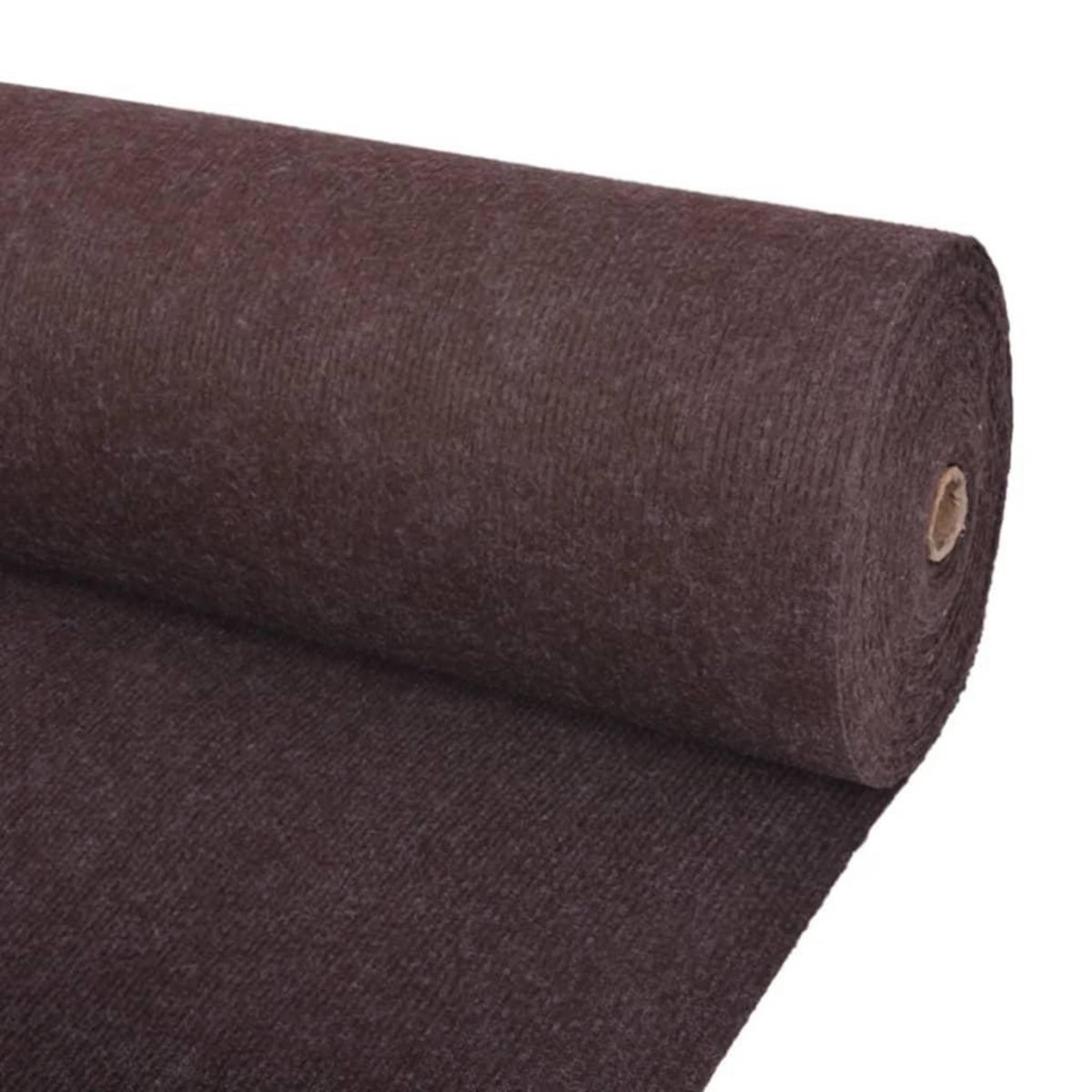 VIDAXL Tapis strie pour exposition 1,2x10 m Marron