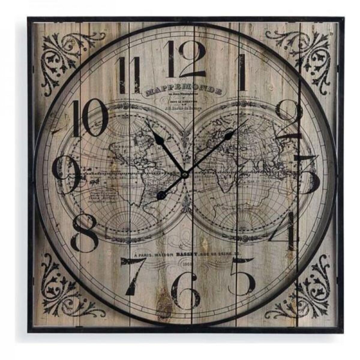 MARKET24 Horloge Murale (59,5 x 5,5 x 59,5 cm)