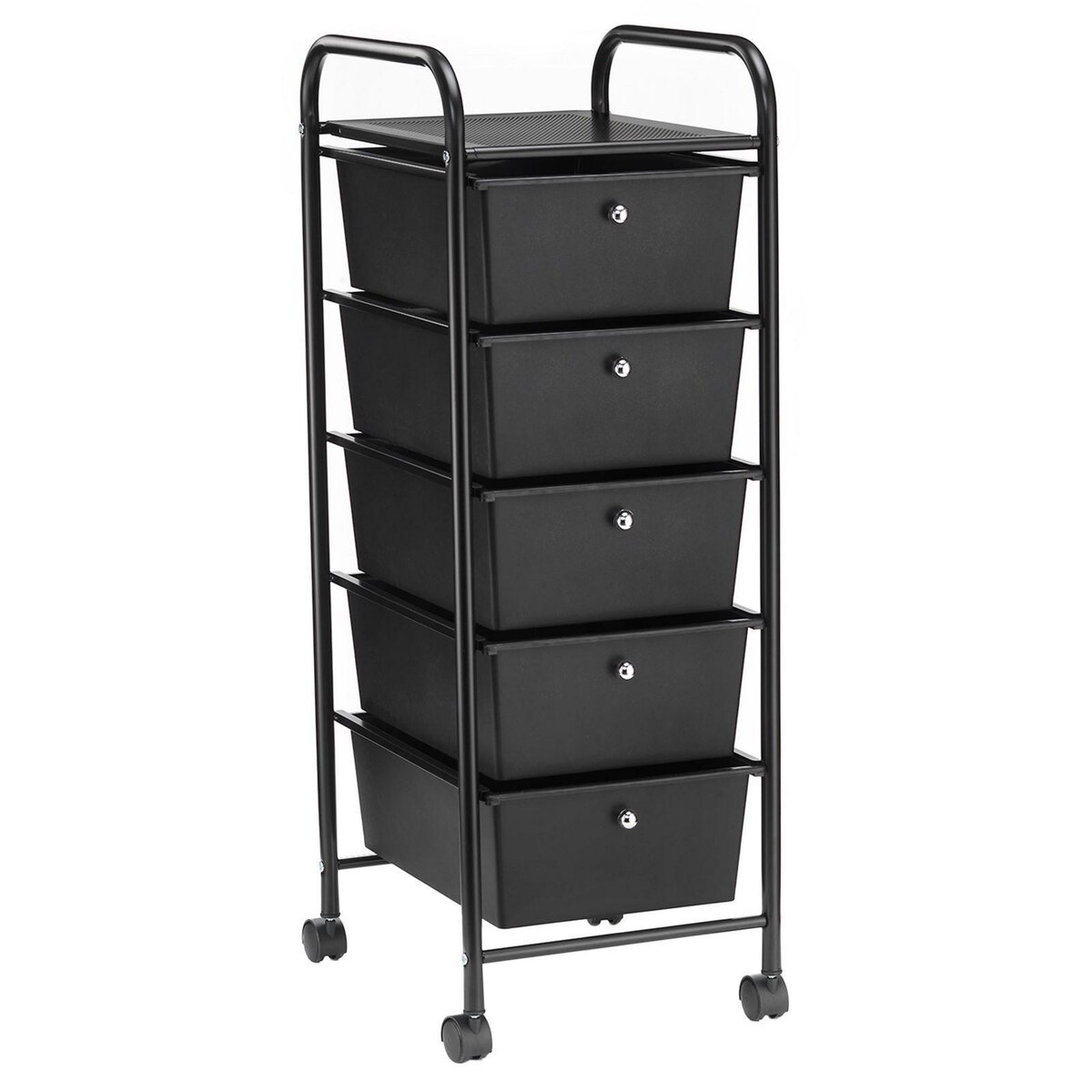 IDIMEX Caisson de Bureau Lagos Meuble de Rangement sur roulettes