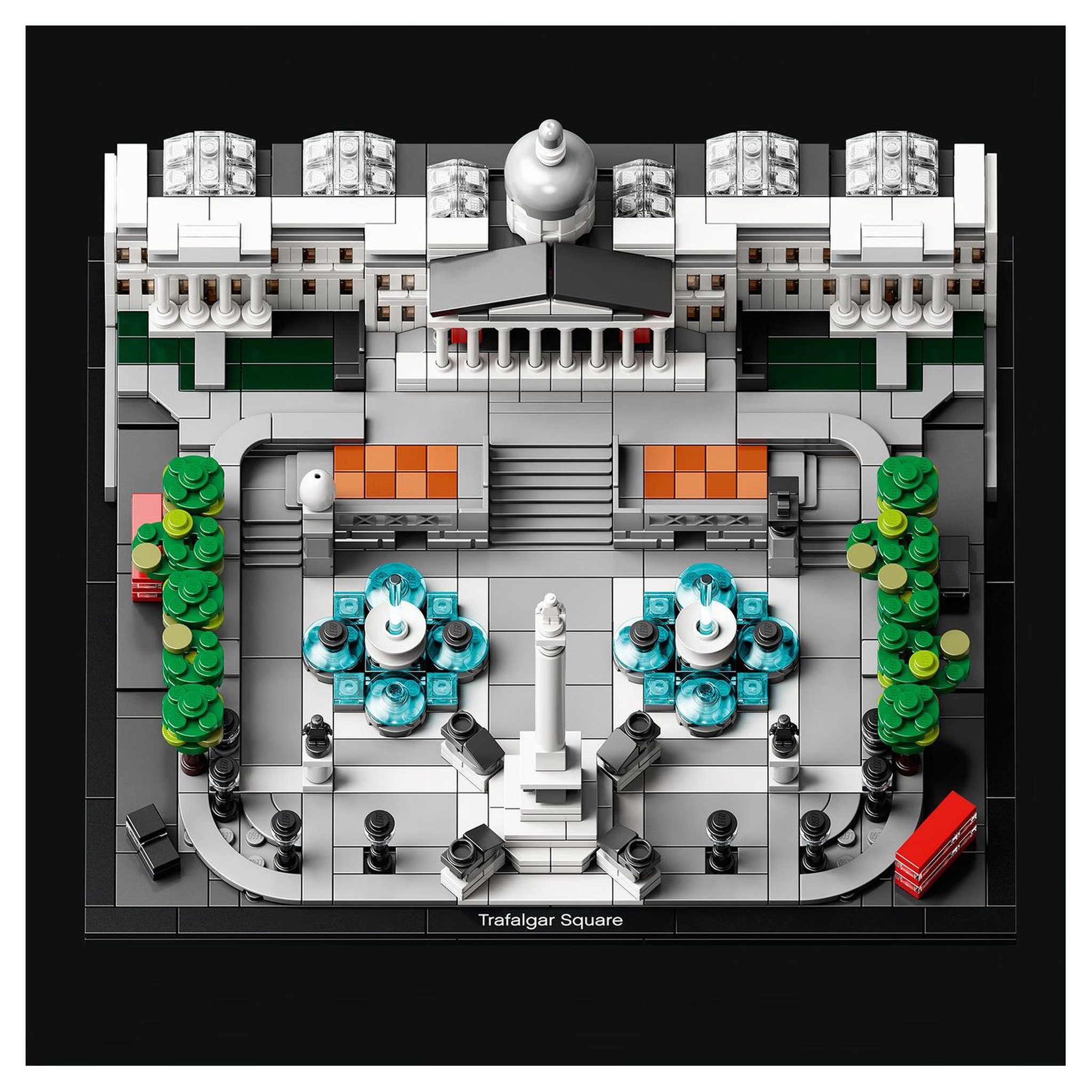 Voir la diapositive 5 : LEGO Architecture 21045 - Trafalgar Square