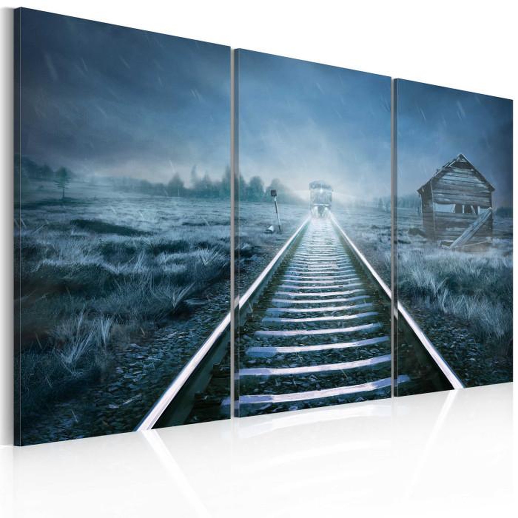 Paris Prix Tableau Imprimé  A Journey in the Fog. Coloris disponibles : Multicolore