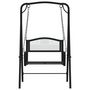 Voir la diapositive 3 : VIDAXL Balancelle 124 cm Noir Acier