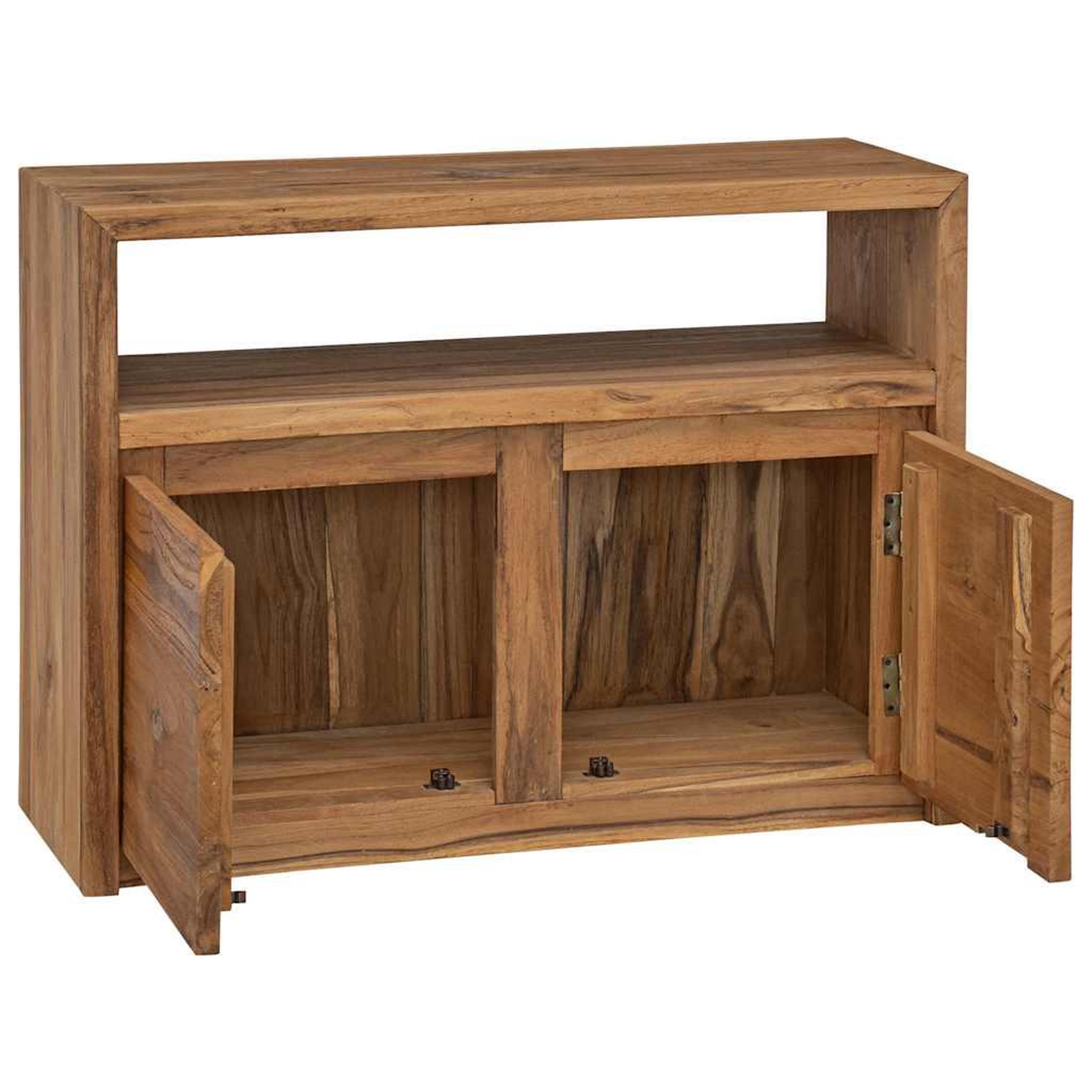 Voir la diapositive 2 : VIDAXL Buffet 80x30x60 cm bois de teck massif