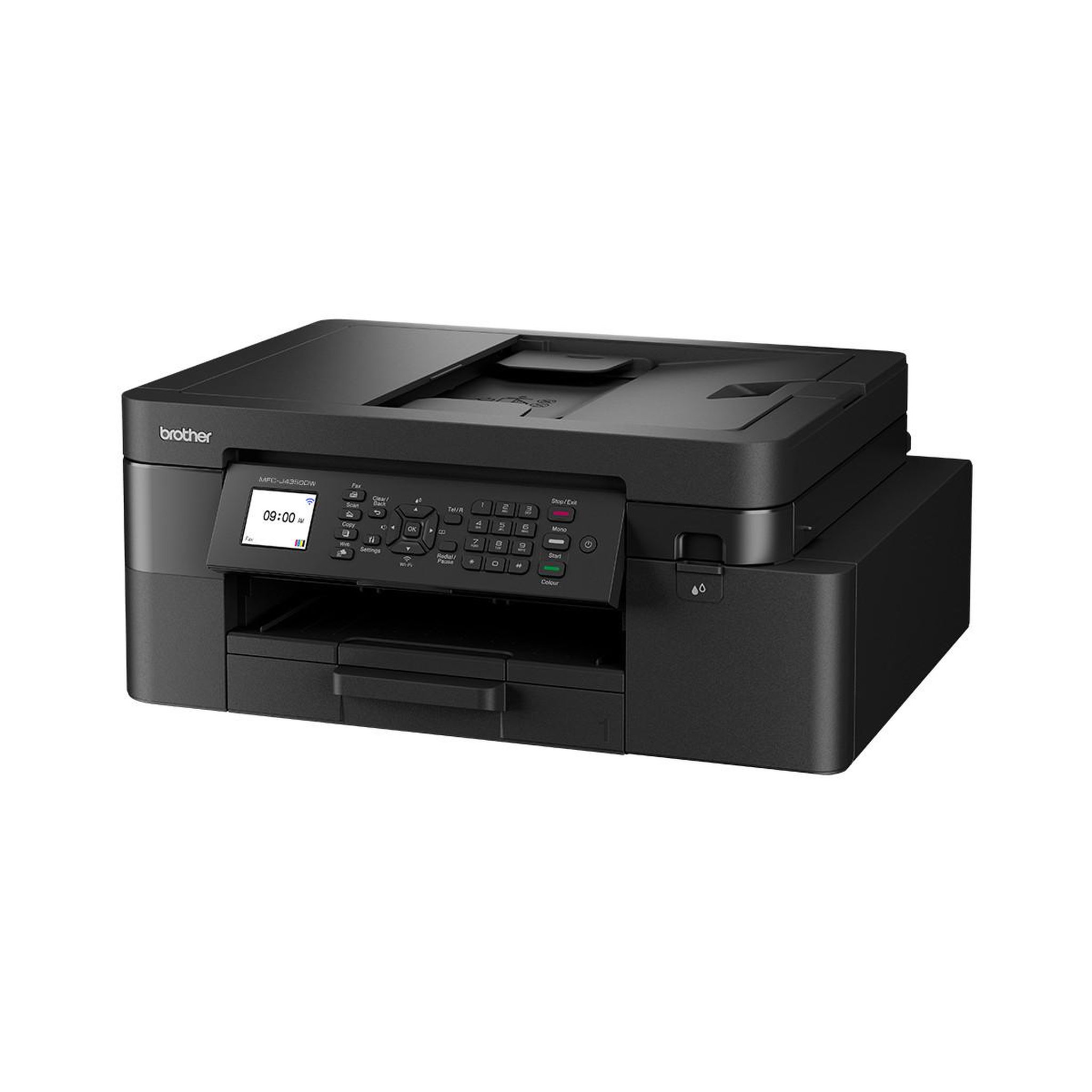 Voir la diapositive 3 : Brother Brother mfc-j4350dw imprimante jet d'encre multifonction 4-en-1 sans fil. Eligible au forfait ecopro.