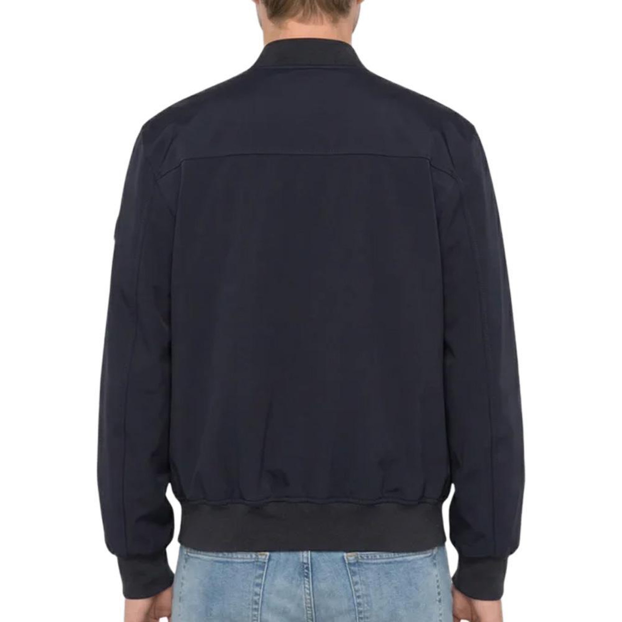 Voir la diapositive 3 : Schott Veste bomber marine homme schott layton