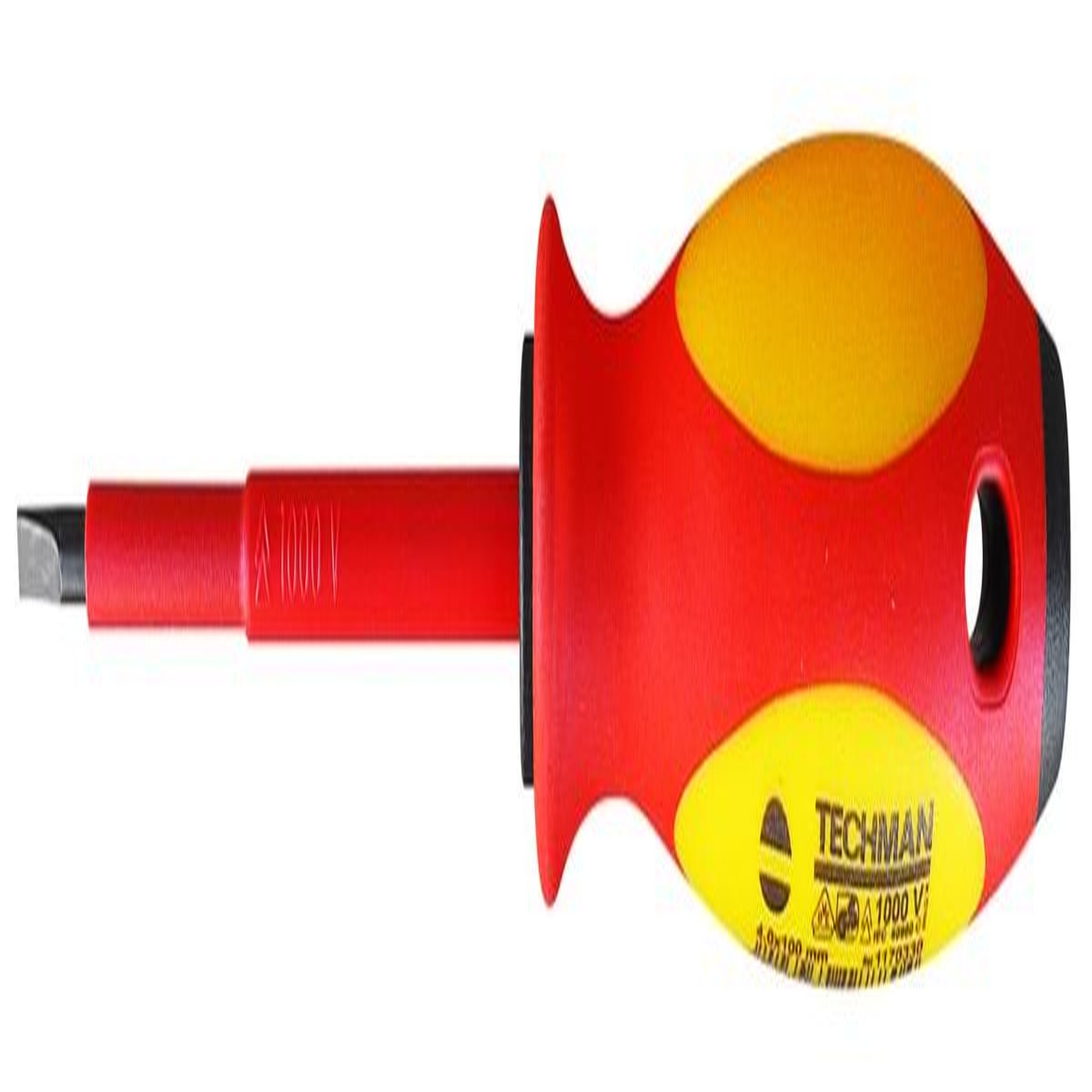 TECHMAN Tournevis Plat Electricien Isolé 1000V 4x0,8mm