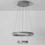 Voir la diapositive 4 : Paris Prix Suspension en Métal Led  Plaox  120cm Gris