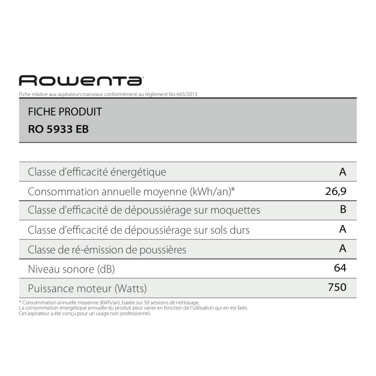 ROWENTA Aspirateur avec sac RO5933EB Silence Force Extreme